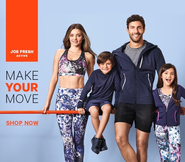 Joe Fresh: Stylish Women’s, Men’s, & Kids’ Clothing | JOEFRESH.COM