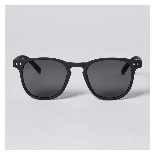 Modern Square Sunglasses - Black