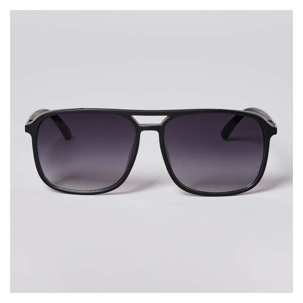 Square Aviators - Black