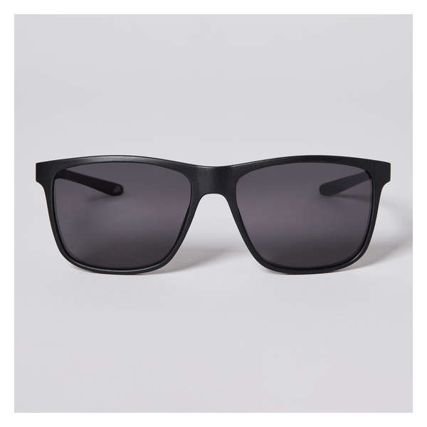Rectangle Sport Sunglasses - Black