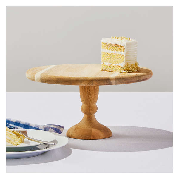 Wooden Cake Stand - Brown