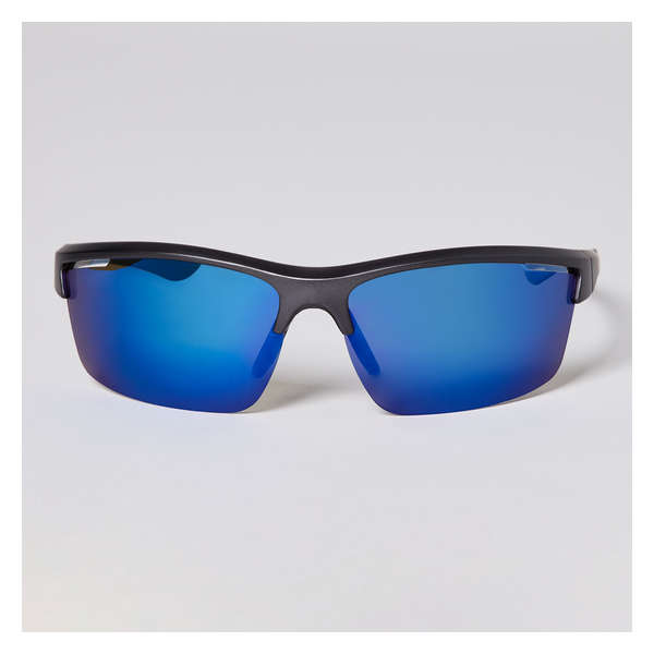 Wraparound Sunglasses - Black