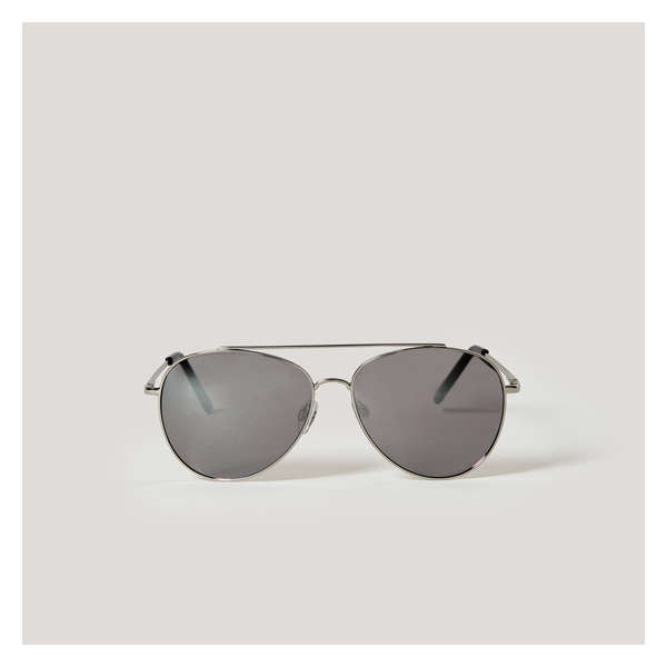 Aviator Sunglasses - Silver