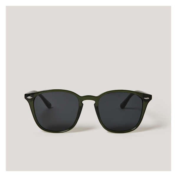 Square Sunglasses - Green