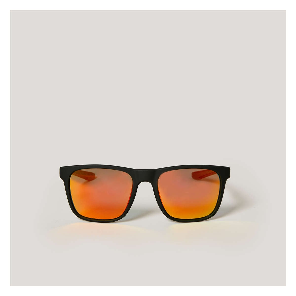Polarized Square Sport Polarized Sunglasses in Red from Joe Fresh