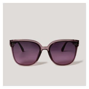 Square Sunglasses - Purple