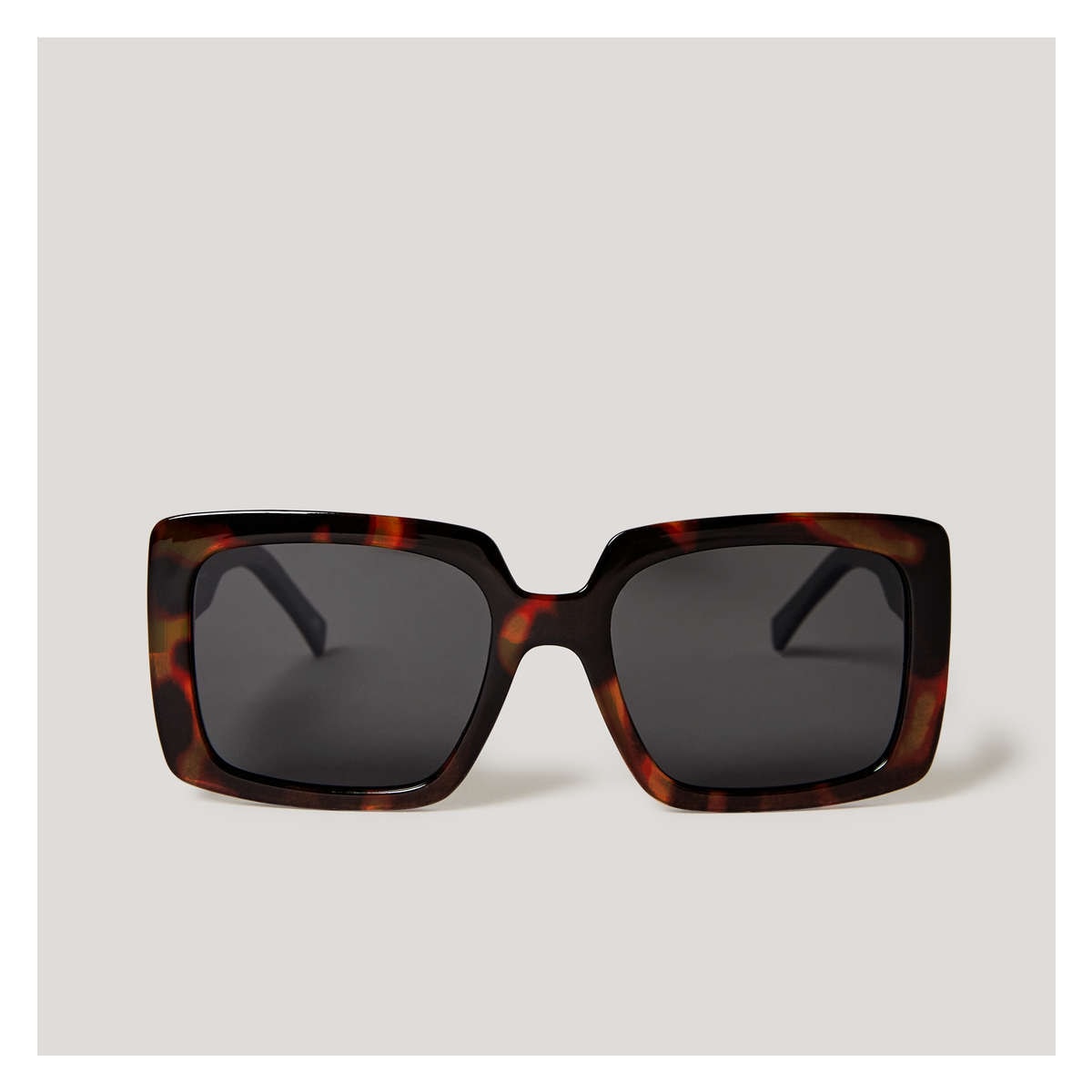 Brown hexagon clearance sunglasses