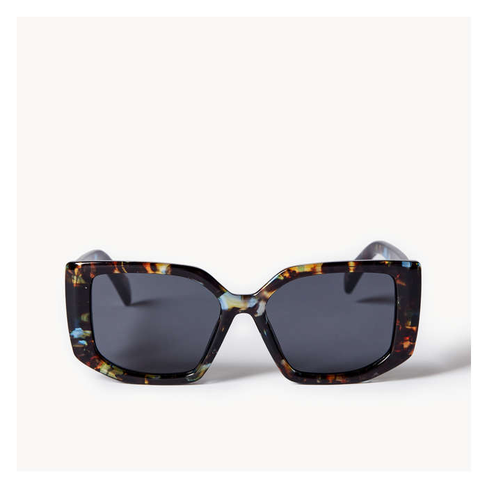 Women's Thick Rectangular Sunglasses