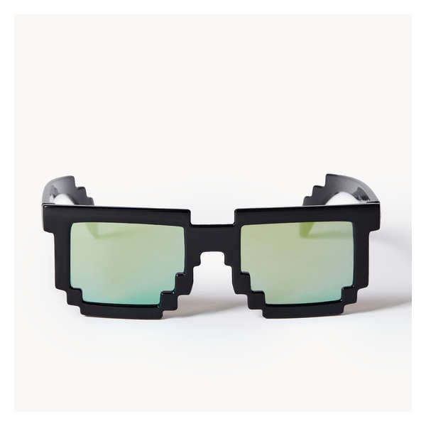 Kids' Black Minecraft Sunglasses - Black