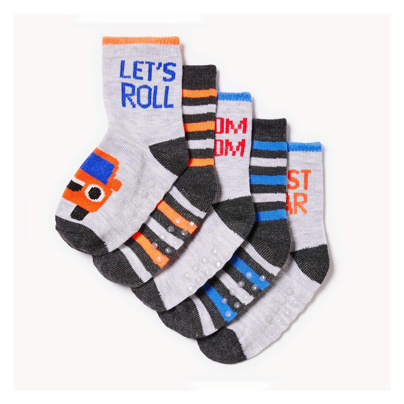 Ens. 5paires de chaussettes tube, bbs garons