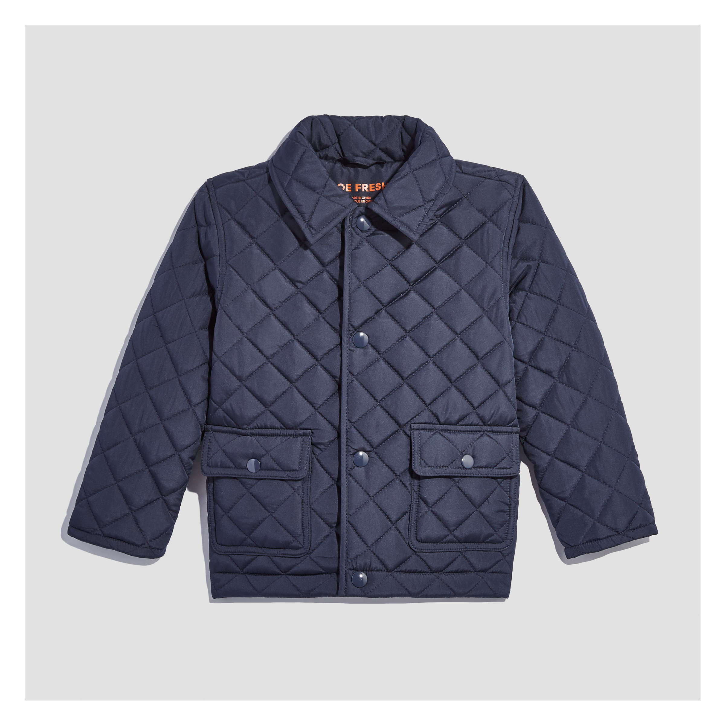 baby boy quilted coat