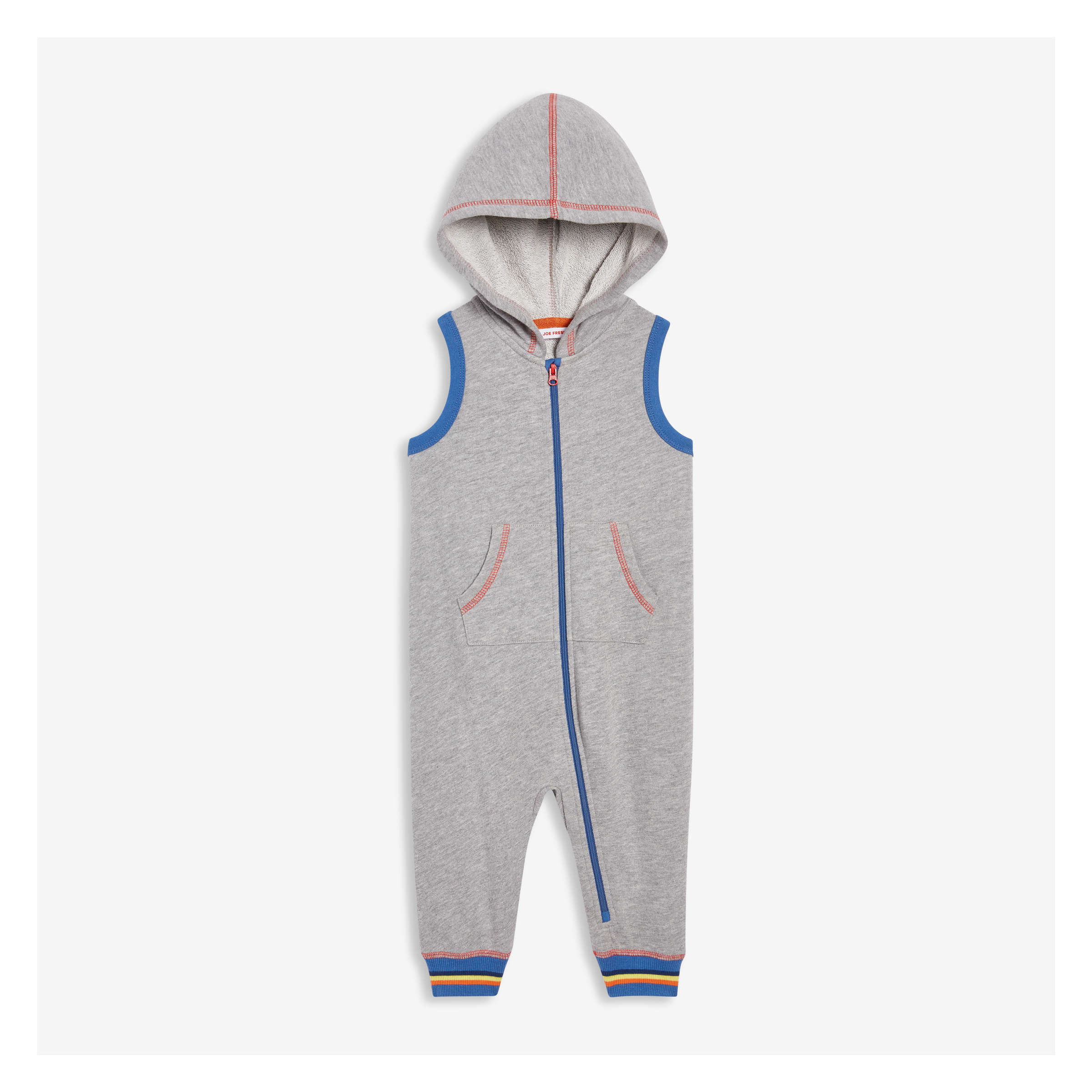 hooded romper baby boy