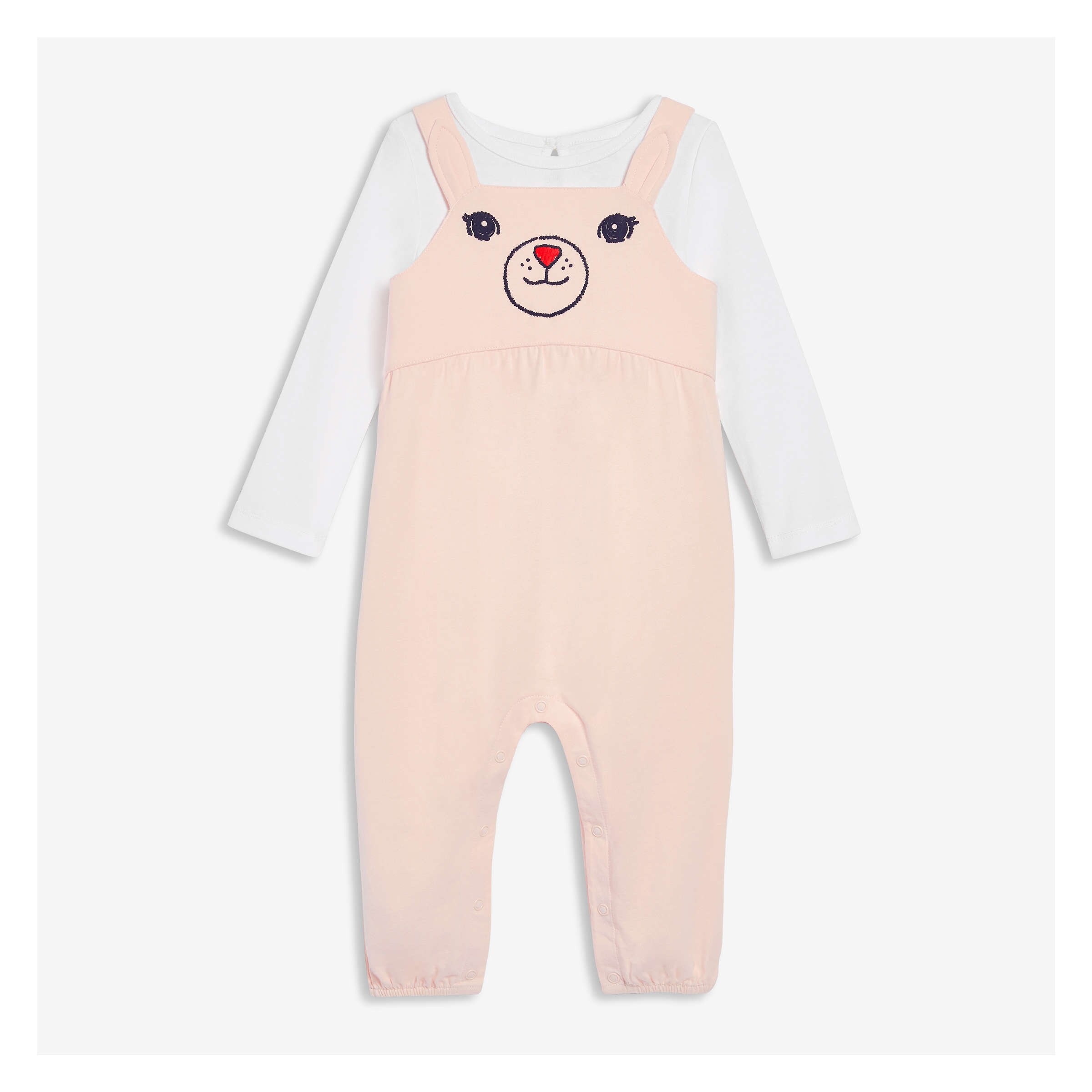 baby girl bunny romper