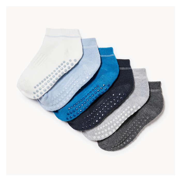 Toddler Boys' 6-Pack Low-Cut Socks