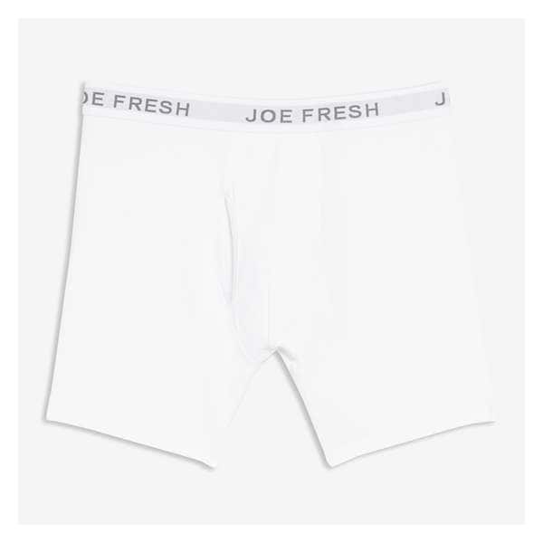 Men's Boxer Brief - White