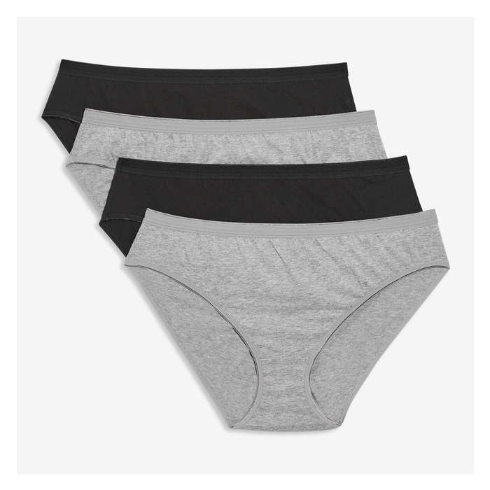 Women+ 4-Pack High-Cut Briefs