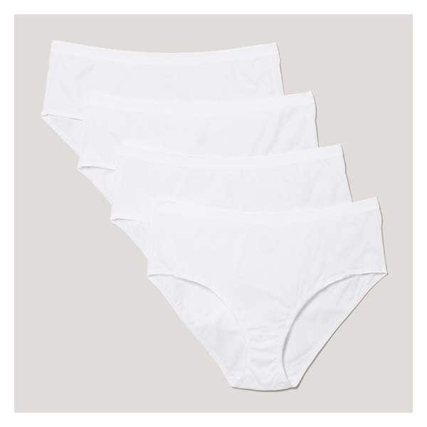 Women+ 4-Pack Briefs - White