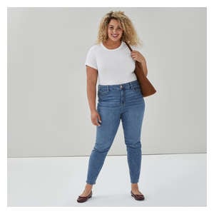 Women+ Medium Wash Classic Slim Fit Jean - Medium Wash