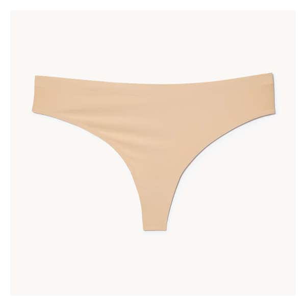 Women+ No Show Thong - Desert Sand
