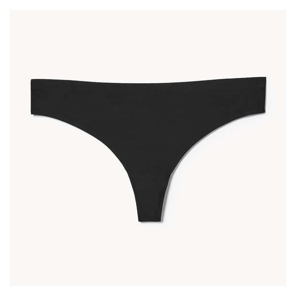 Women+ No Show Thong - Onyx