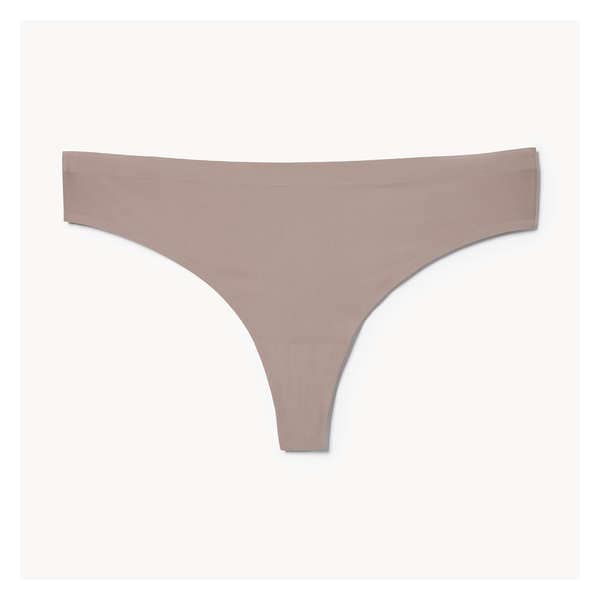 Women+ No Show Thong - Stone