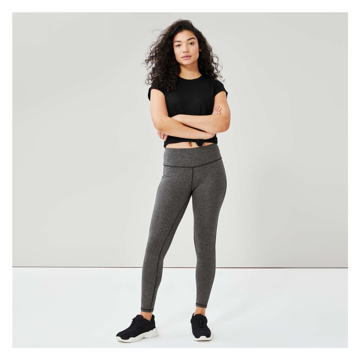 Cozy Pocketed Flare Leggings in Charcoal – Jules & James Boutique