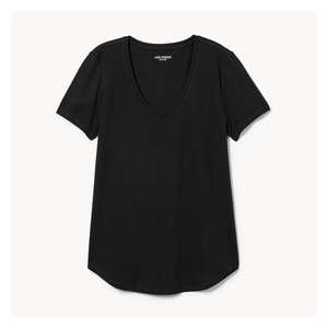 V-Neck Active Tee - Black