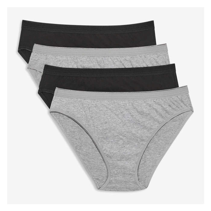 Women's 4 Pack High-Cut Briefs