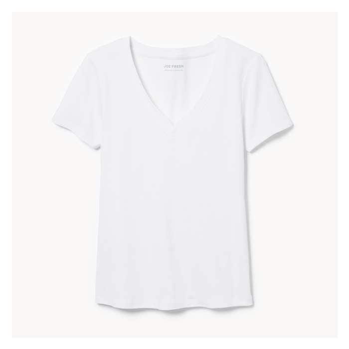 Women's Organic Cotton V-Neck Tee
