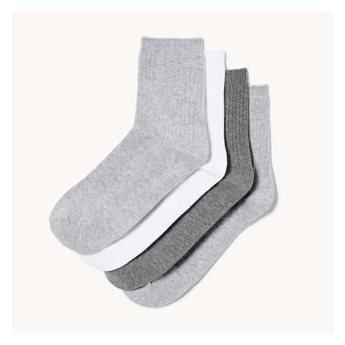 Women's 4-Pack Crew Socks - Multi