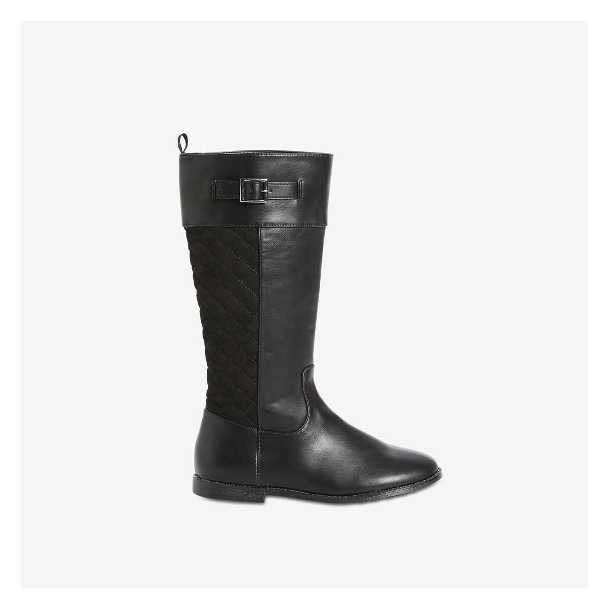 Kid Girls' Riding Boots in Black from 