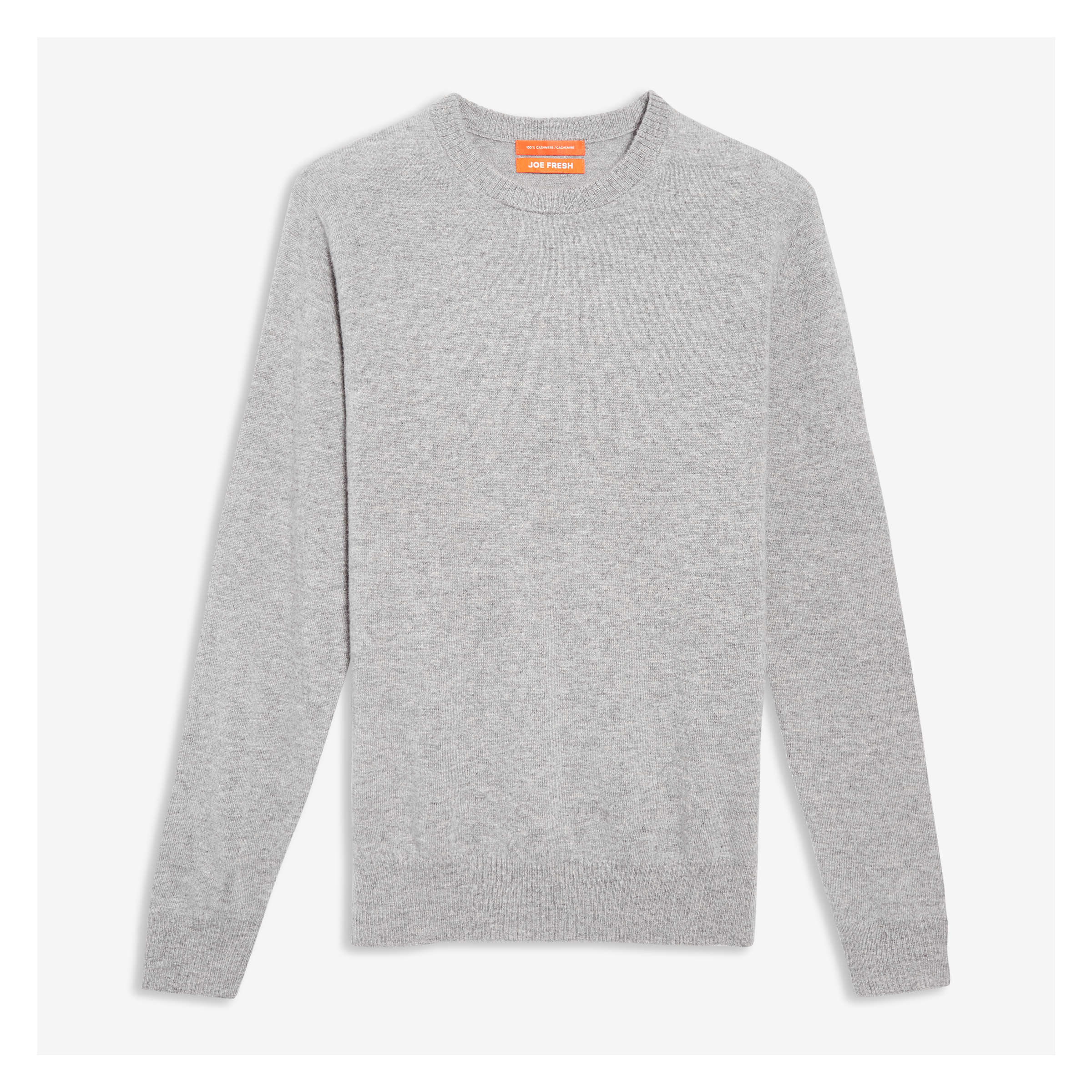 grey crew neck sweater mens