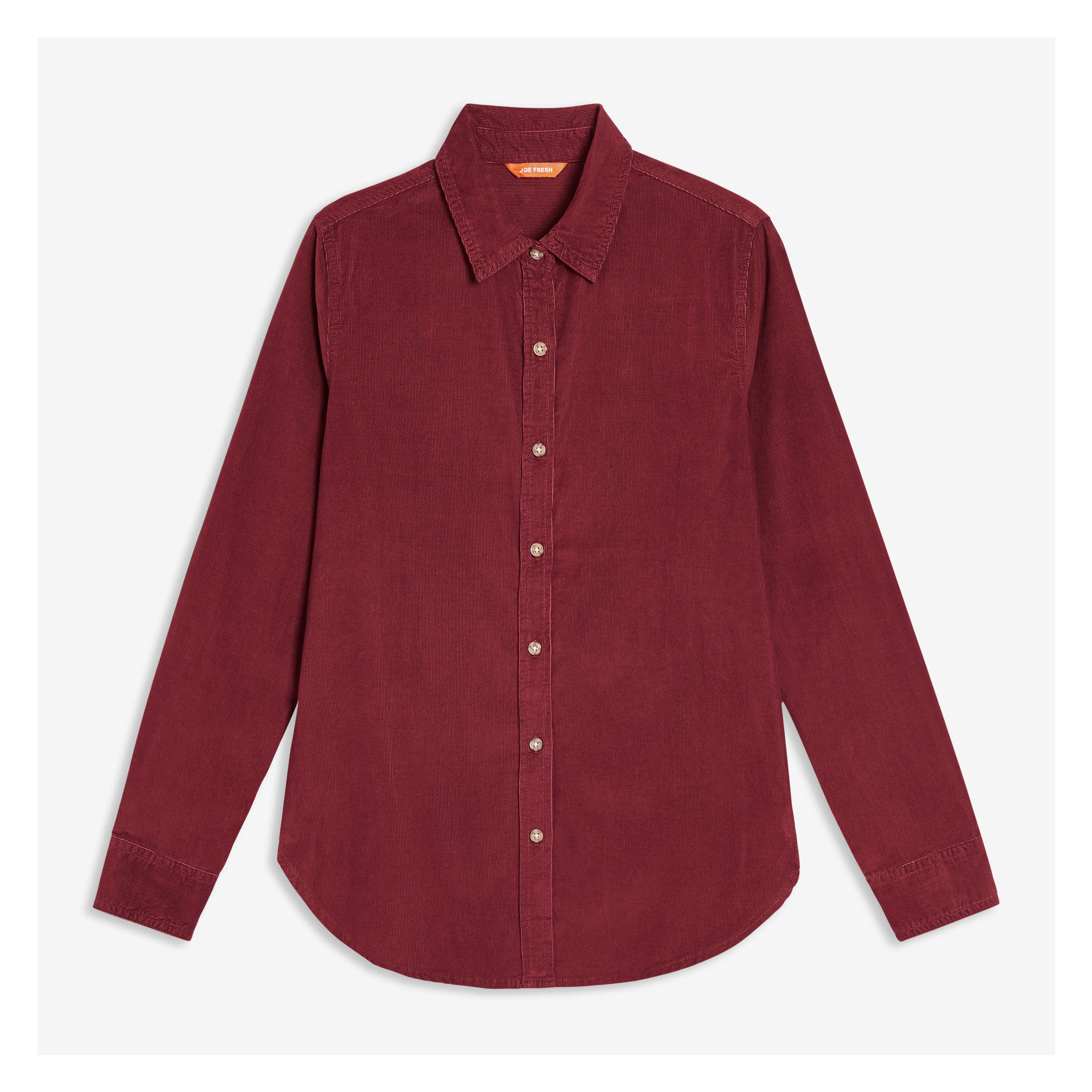 dark red button up shirt