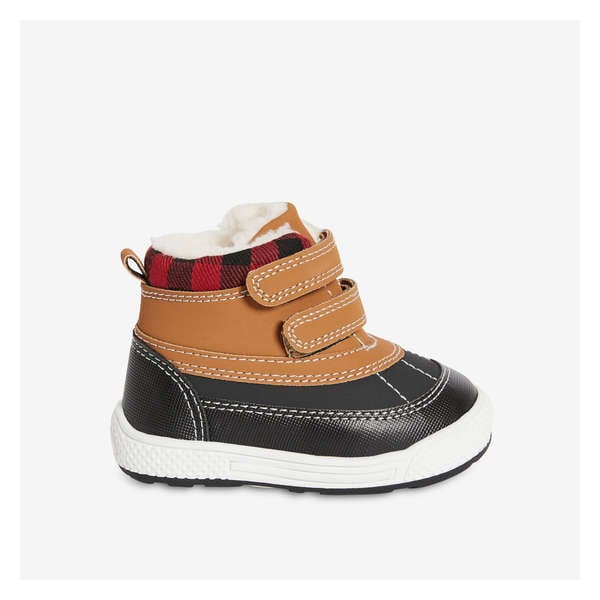 Baby Boys’ Quick-Close Boots - Brown