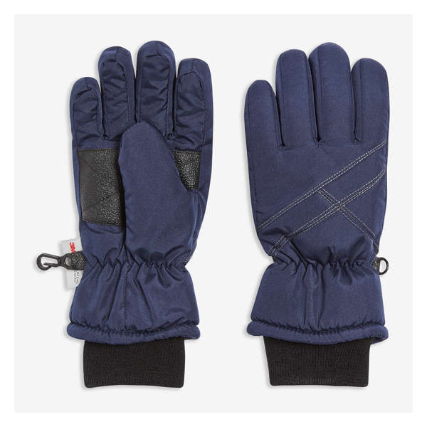 Kid Boys' Ski Gloves - Dark Navy
