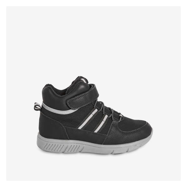 Kid Boys' High-Top Sport Sneakers - Black