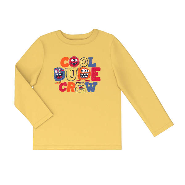 Toddler Boys' Long Sleeve - Dusty Yellow