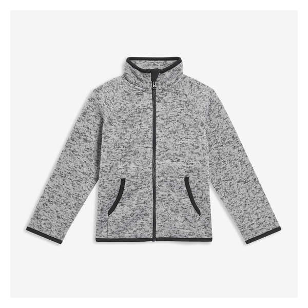 Toddler Boys' Fleece Active Jacket - Grey