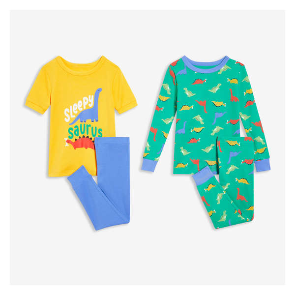 Toddler Boys' 4 Piece Sleep Set - Turquoise