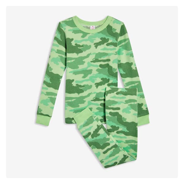 Toddler Boys' 2 Piece Jersey Sleep Set - Green