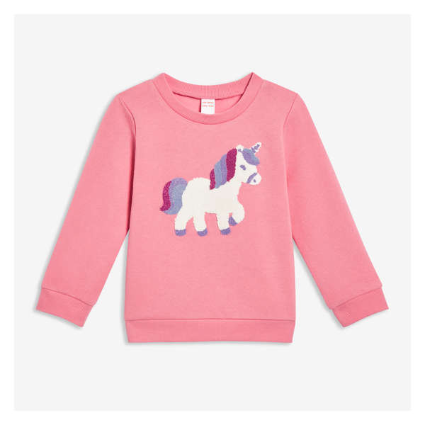 Baby Girls' Graphic Sweatshirt - Pink