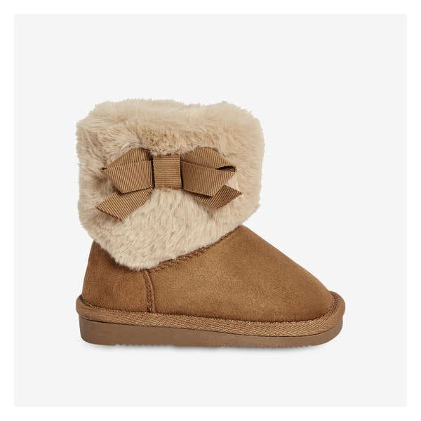 Baby Girls’ Cozy Boots - Brown