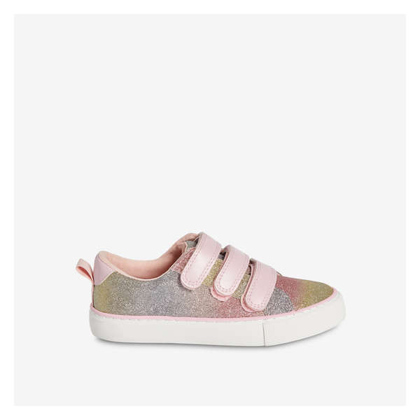Kid Girls' Triple Quick-Close Sneakers - Pink