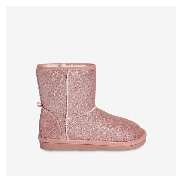 Kid Girls' Glitter Boots - Pink