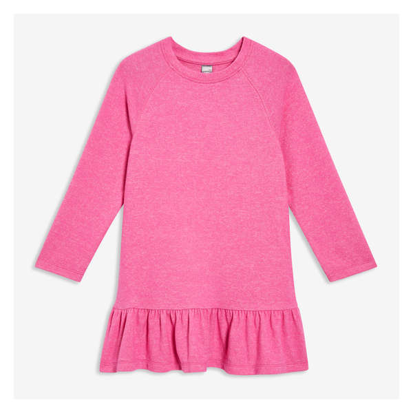Toddler Girls' Peplum Hem Dress - Pink