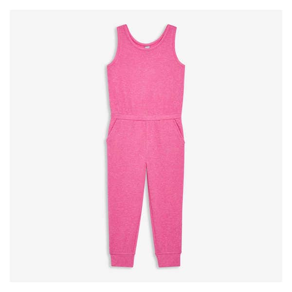 Toddler Girls' Sleeveless Romper - Pink