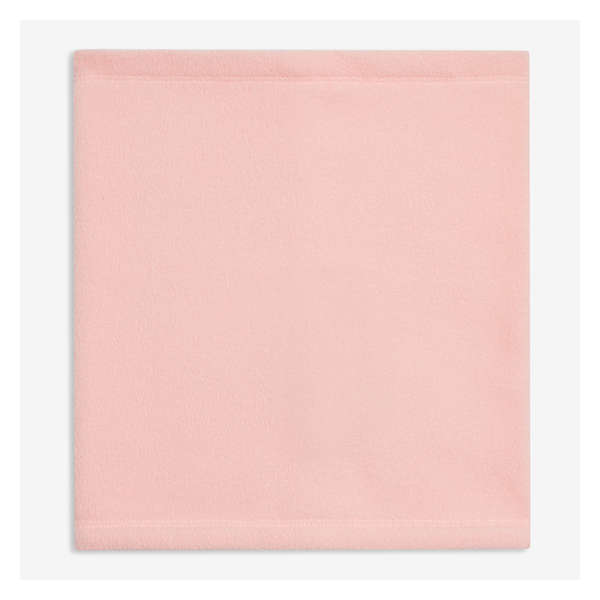 Toddler Girls' Fleece Neckwarmer - Light Pink