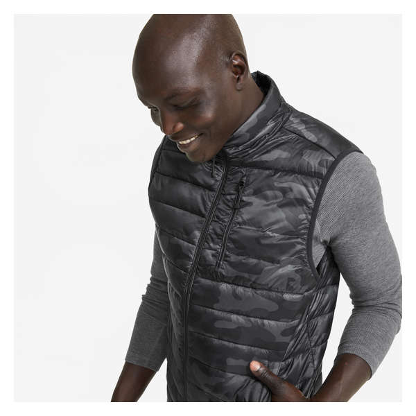 Men's Vest with PrimaLoft® - Dark Charcoal Mix
