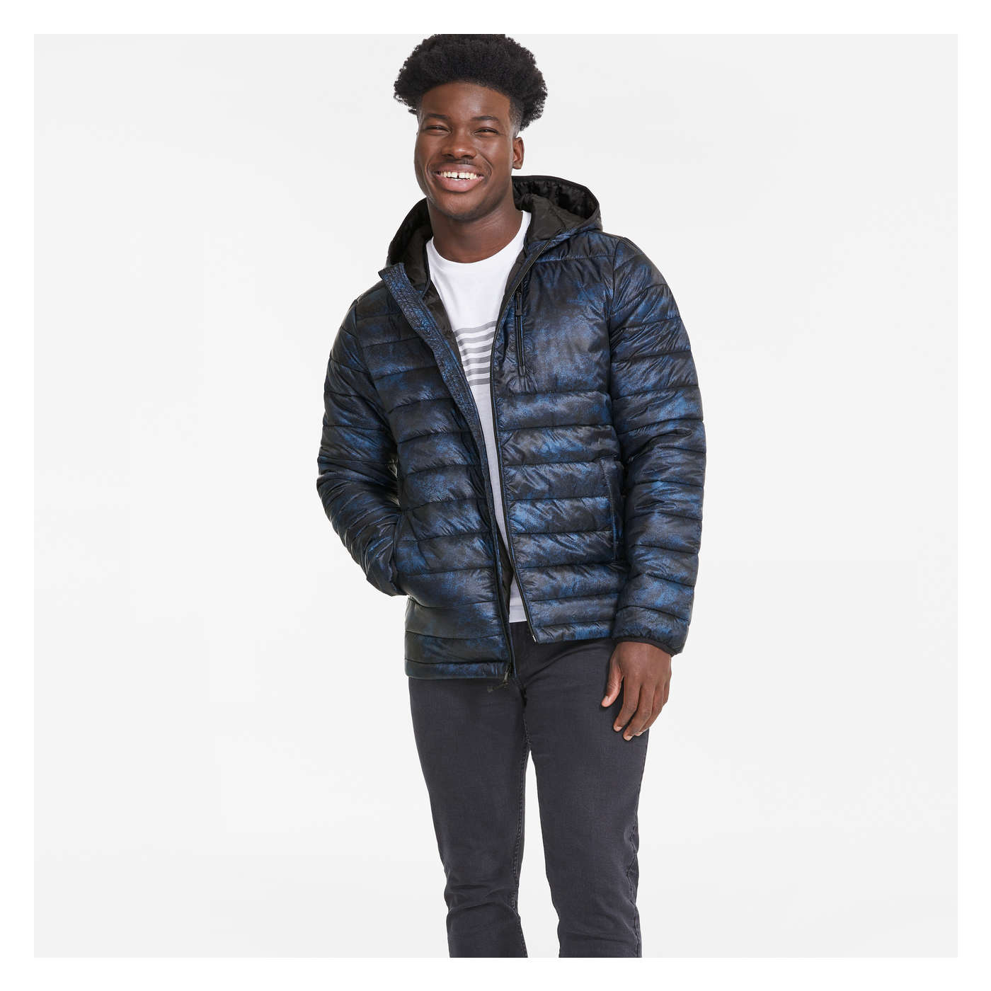 superdry clarendon down hooded jacket