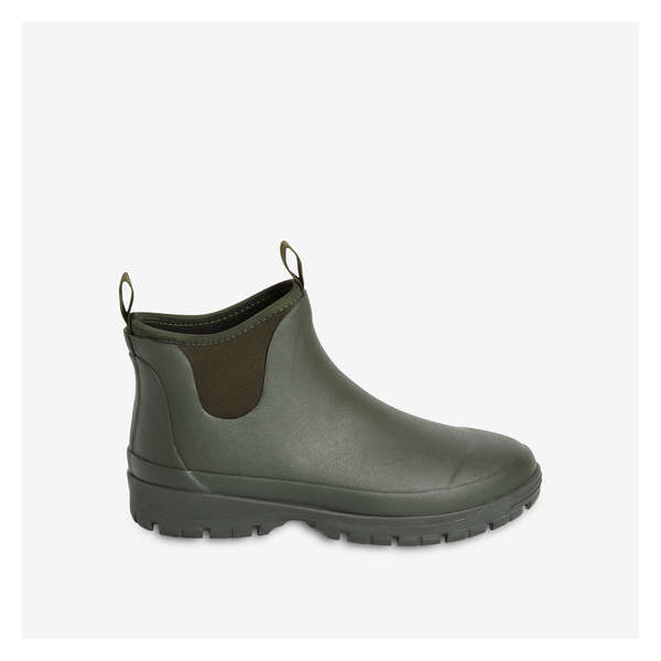 Men's Rain Boots - Khaki Green